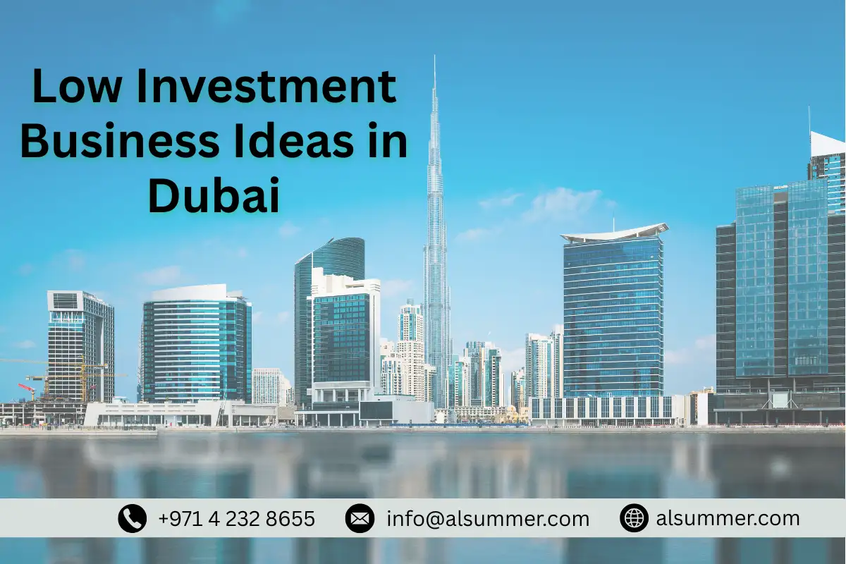 Low Investment Business Ideas in Dubai: A Guide for Entrepreneur